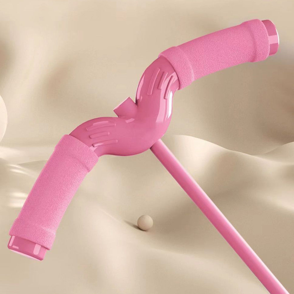 Дитячий м'яч для стрибків до 70кг + Насос, Jumbo Viking, Рожевий / Джампінг для дітей / Джампер / Тренажер для стрибків