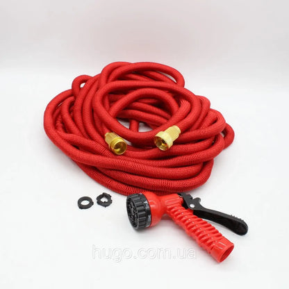 Гнучкий шланг високого тиску для поливу 75м / Шланг садовий / Шланг поливальний