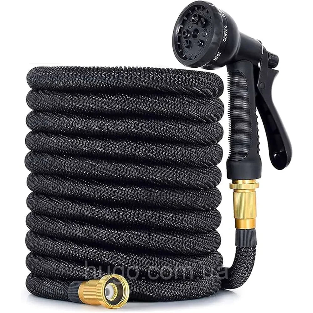 Гнучкий шланг високого тиску для поливу 100м / Шланг садовий / Шланг поливальний