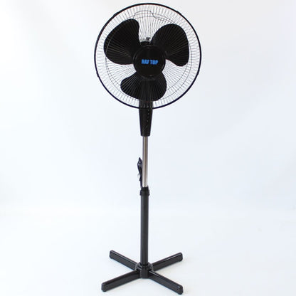 Вентилятор підлоговий 40Вт, 3 швидкості, Чорний / Побутовий вентилятор / Вентилятор для дому / Кімнатний вентилятор