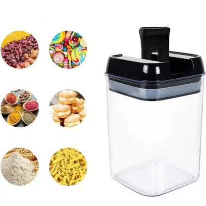 Набір ємностей для зберігання сипучих продуктів 5шт / Контейнер для сипучих продуктів / Баночки для круп / Контейнери для круп