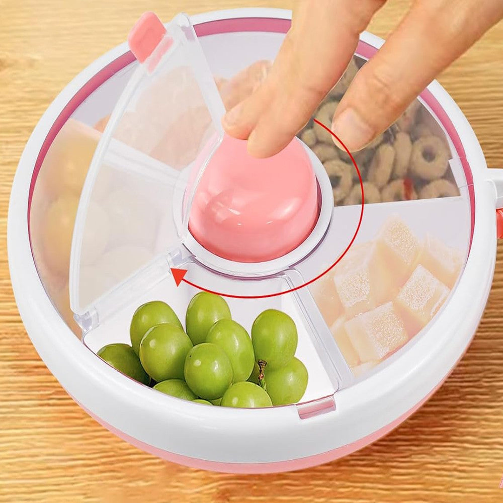 Ланч-бокс п'ятисекційний / Контейнер для їжі / Герметичний ланч бокс / Ланчбокс для їжі