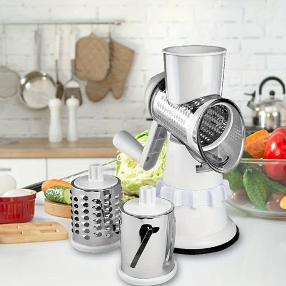 Овочерізка мультифункціональна 4в1 / Подрібнювач кухонний / Ручна овочерізка / Мультислайсер