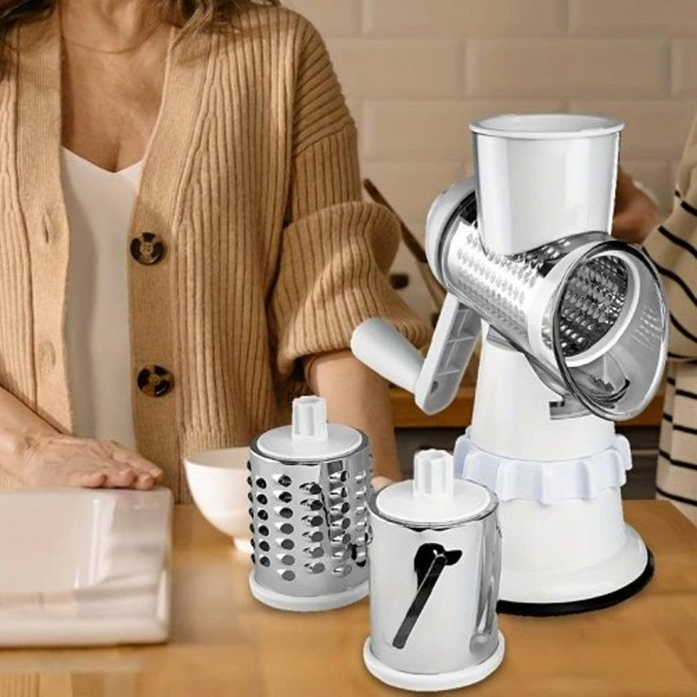 Овочерізка мультифункціональна 4в1 / Подрібнювач кухонний / Ручна овочерізка / Мультислайсер