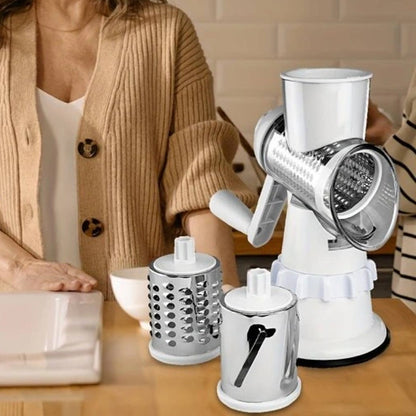 Овочерізка мультифункціональна 4в1 / Подрібнювач кухонний / Ручна овочерізка / Мультислайсер