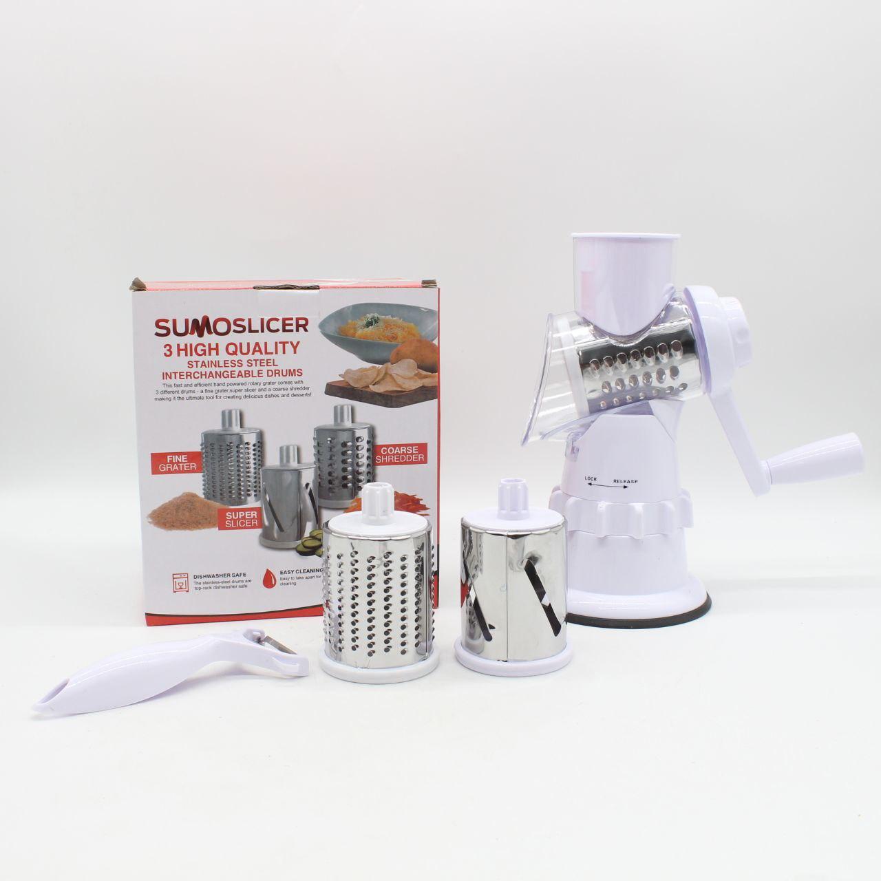 Овочерізка мультифункціональна 4в1 / Подрібнювач кухонний / Ручна овочерізка / Мультислайсер