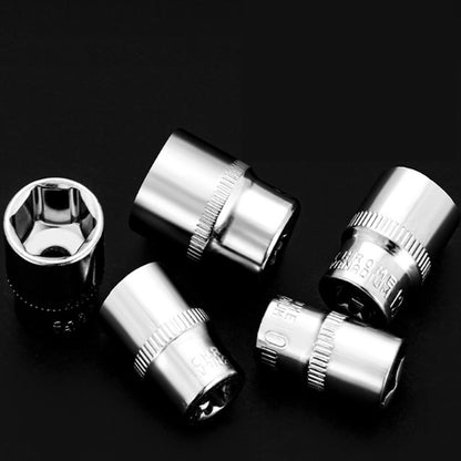 Набір інструментів 37 предметів у кейсі / Набір головок з тріскачкою / Набір гайкових ключів та шестигранників