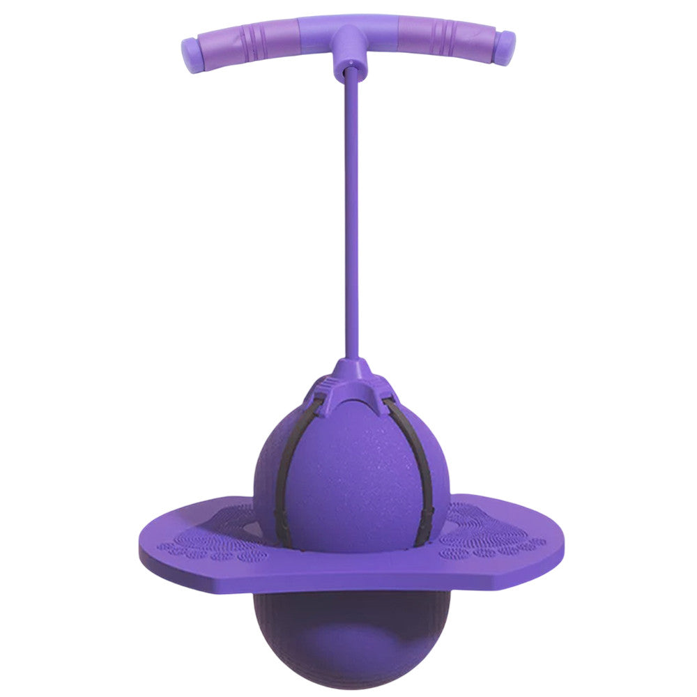 Дитячий м'яч для стрибків до 70кг + Насос, Jumbo Viking, Фіолетовий / Джампінг для дітей / Джампер / Тренажер для стрибків