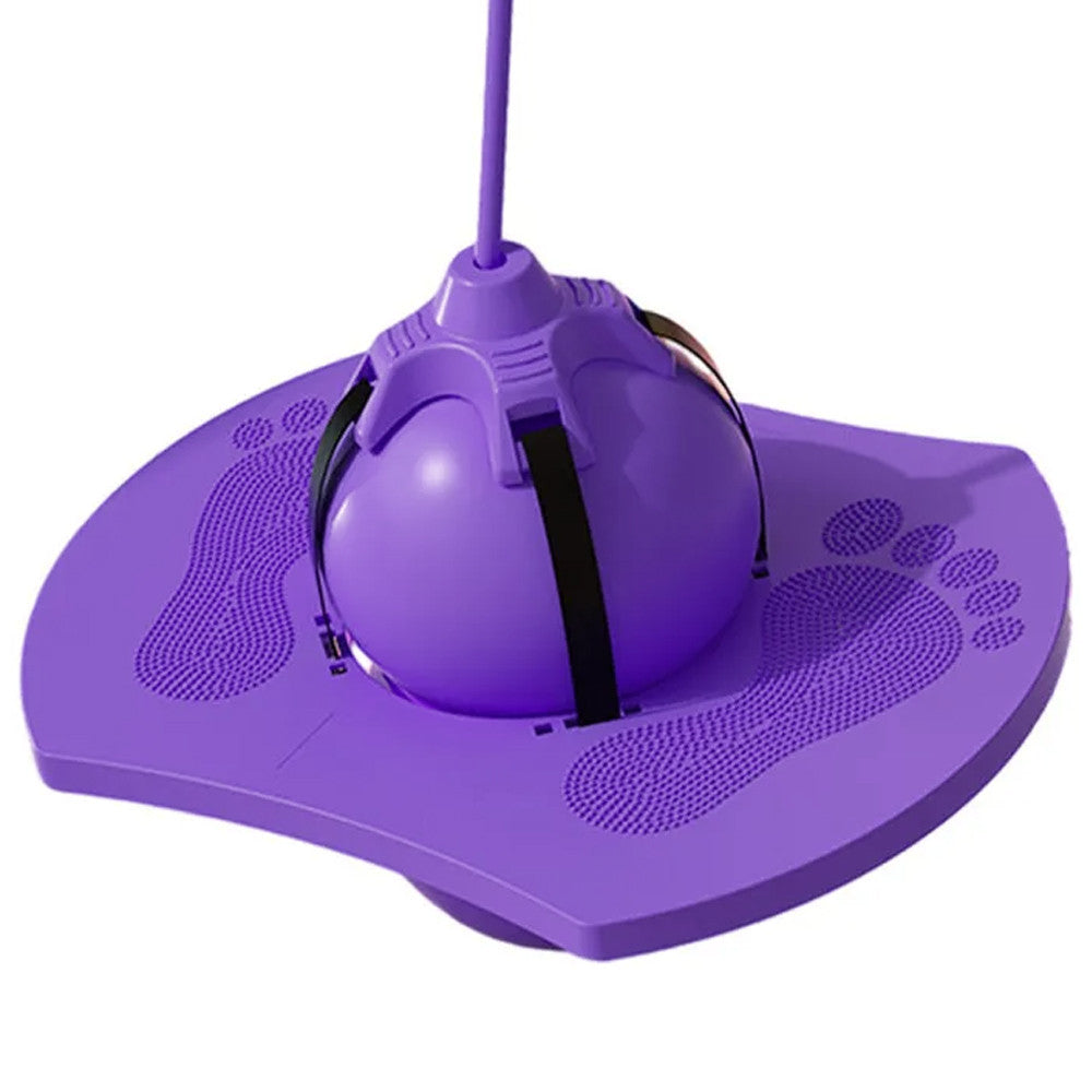 Дитячий м'яч для стрибків до 70кг + Насос, Jumbo Viking, Фіолетовий / Джампінг для дітей / Джампер / Тренажер для стрибків