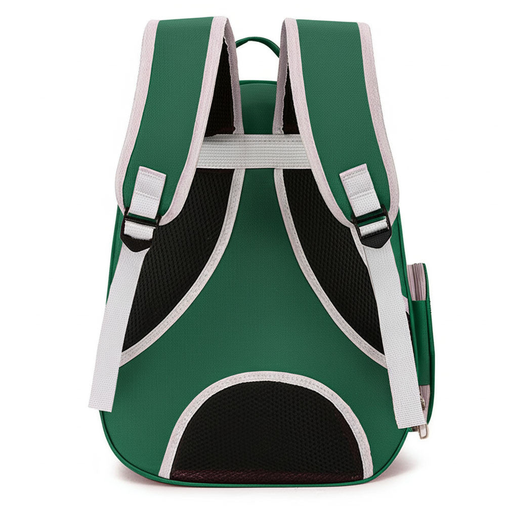 Рюкзак для перенесення тварин прозорий до 5кг, 45×33×25см, Зелений / Рюкзак для кота / Сумка-переноска для тварин