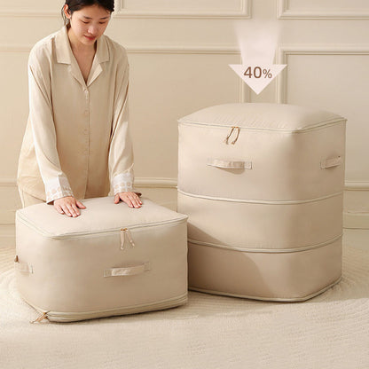 Органайзер для зберігання речей 3 розміри, Бежевий / Сумка для зберігання одягу / Органайзер для білизни