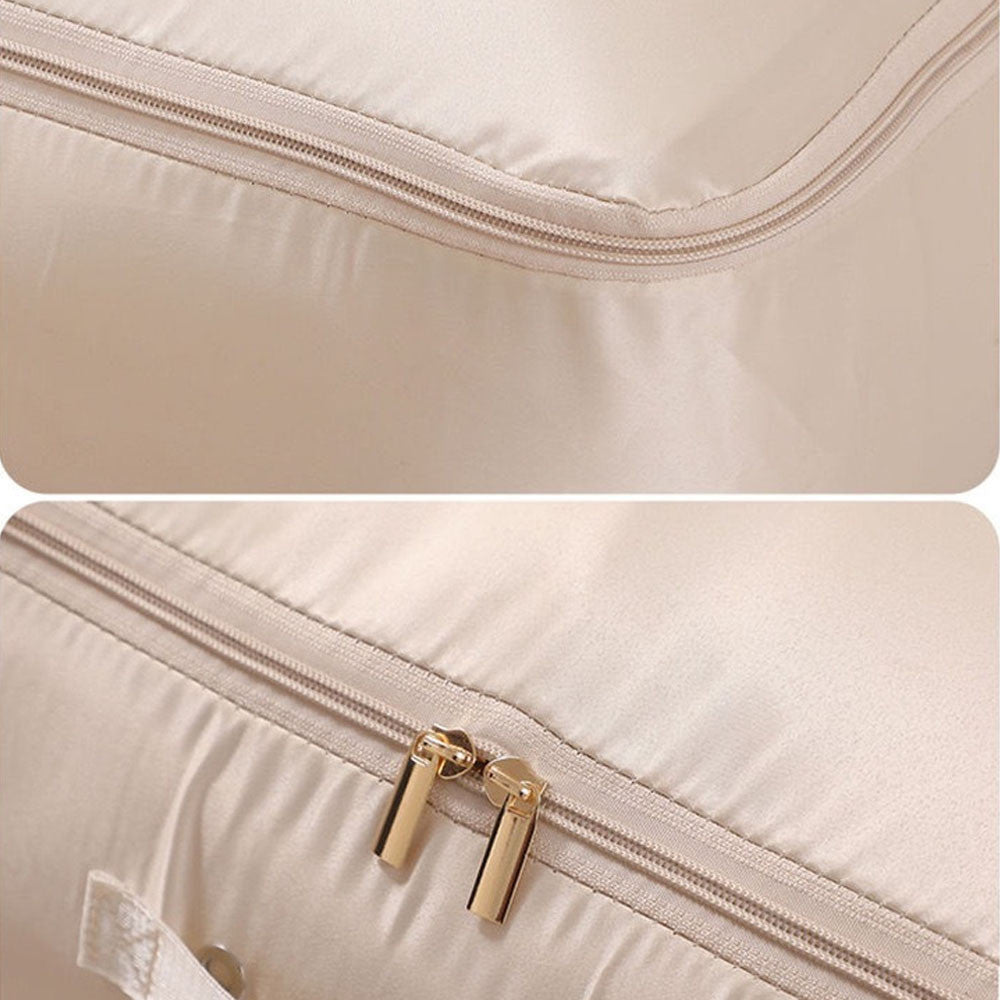 Органайзер для зберігання речей 3 розміри, Бежевий / Сумка для зберігання одягу / Органайзер для білизни