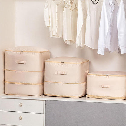 Органайзер для зберігання речей 3 розміри, Бежевий / Сумка для зберігання одягу / Органайзер для білизни