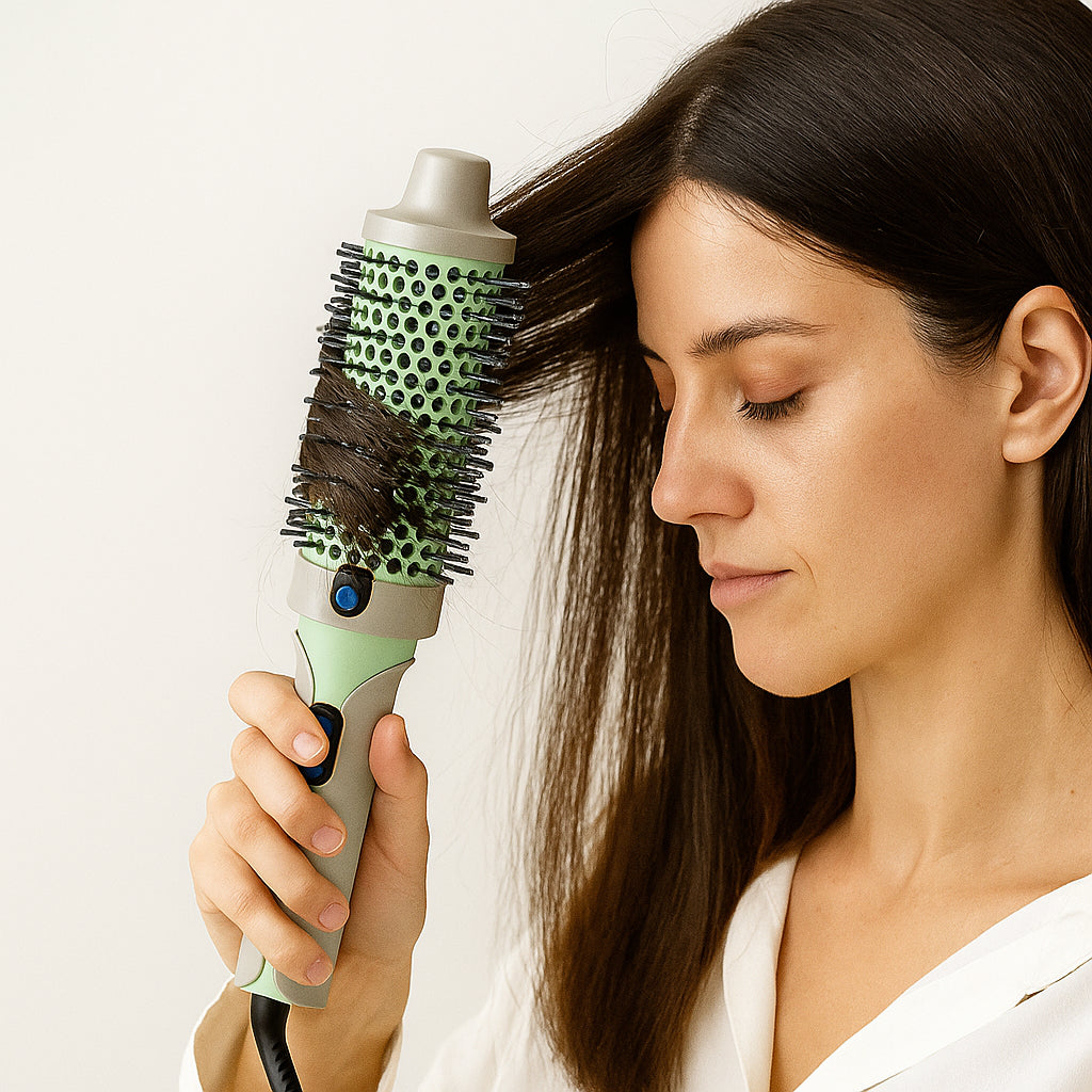 Стайлер-брашинг 3в1 з іонізацією LY-946 / Фен щітка для волосся