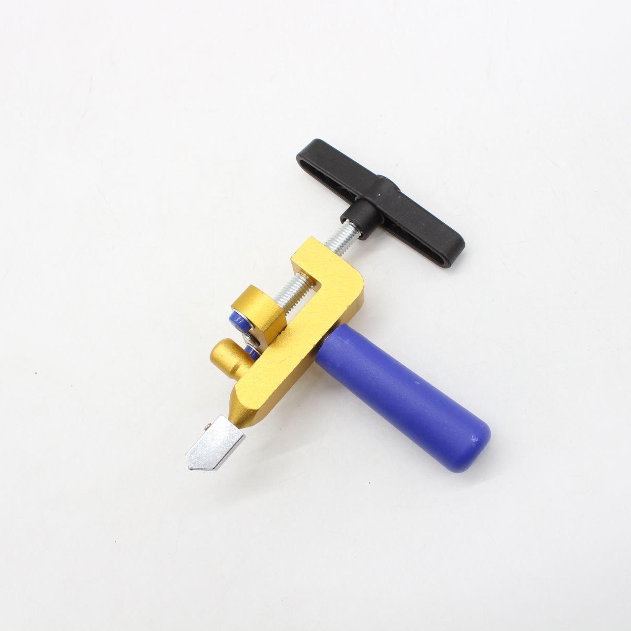 Склоріз алмазний 2в1 для скла та плитки 3-10 мм / Алмазний різак для плитки / Верстат для плитки