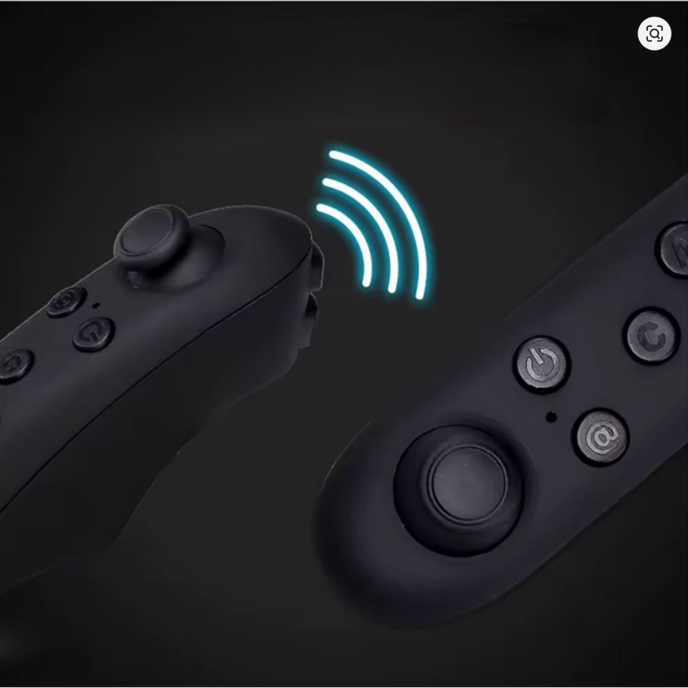 Бездротовий геймпад для смартфона, Чорний / Геймпад для телефону / Бездротовий ігровий джойстик