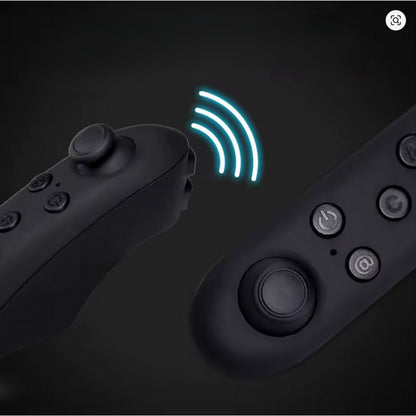 Бездротовий геймпад для смартфона, Чорний / Геймпад для телефону / Бездротовий ігровий джойстик
