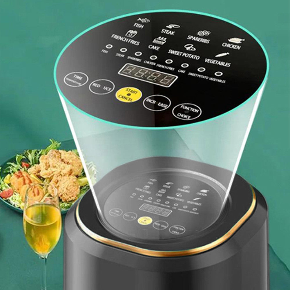 Електрична аерофрітюрниця Hoffmans HM-775, 7.5л, 2400Вт / Мультипіч / Аерогриль / Фритюрниця