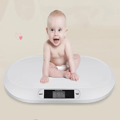 Ваги дитячі електронні BABY SCALE до 20 кг / Ваги для дітей / Ваги напольні для новонароджених
