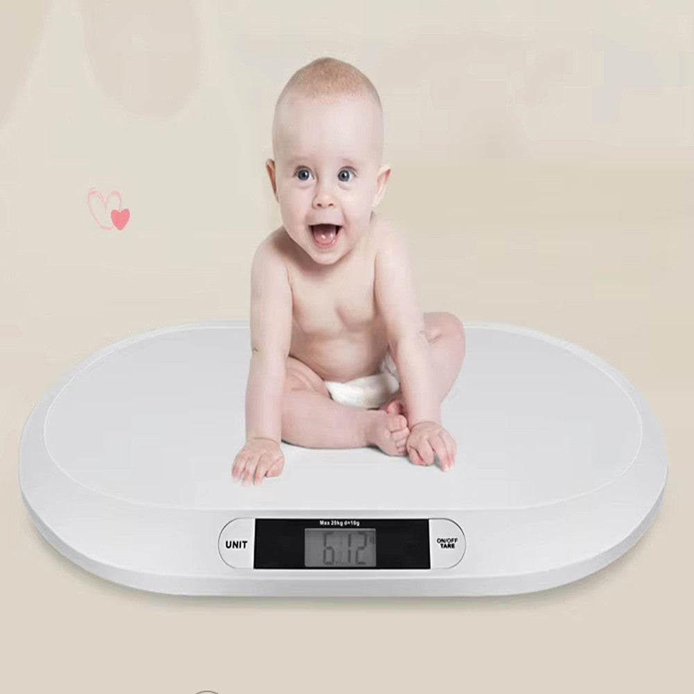 Ваги дитячі електронні BABY SCALE до 20 кг / Ваги для дітей / Ваги напольні для новонароджених