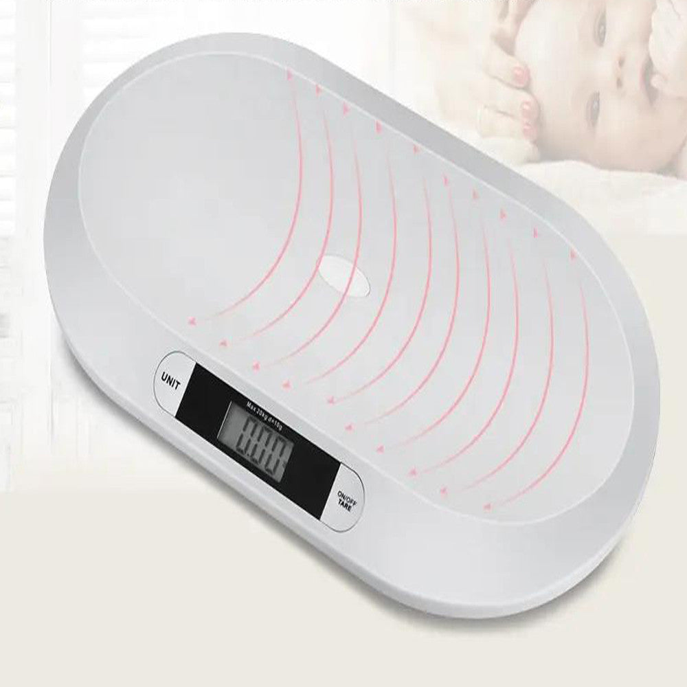 Ваги дитячі електронні BABY SCALE до 20 кг / Ваги для дітей / Ваги напольні для новонароджених