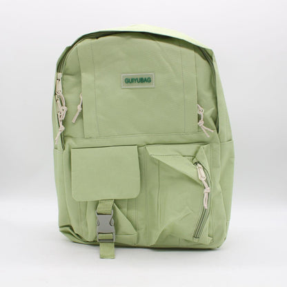 Шкільний набір: Рюкзак, сумка, шоппер, зелений, пенал / Комплект сумок / Рюкзак з сумками