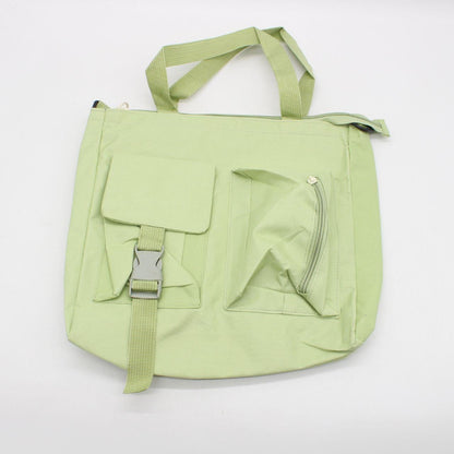 Шкільний набір: Рюкзак, сумка, шоппер, зелений, пенал / Комплект сумок / Рюкзак з сумками