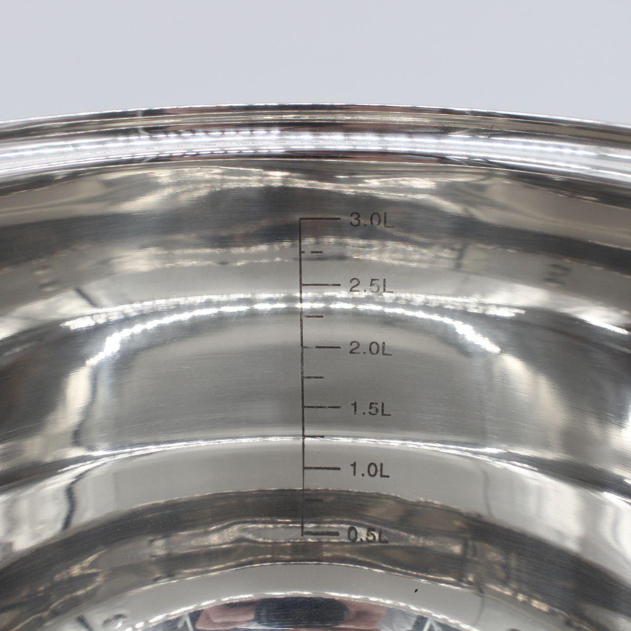 Набір посуду з нержавіючої сталі Zep Line ZP-076, 18 предметів / Кухонний набір каструль зі сковородою