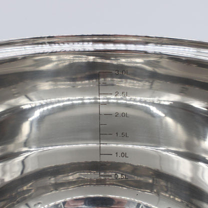 Набір посуду з нержавіючої сталі Zep Line ZP-076, 18 предметів / Кухонний набір каструль зі сковородою