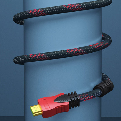 HDMI кабель 15м з посиленою оплеткою та феритовими фільтрами / Кабель мультимедійний / Шнур для відео