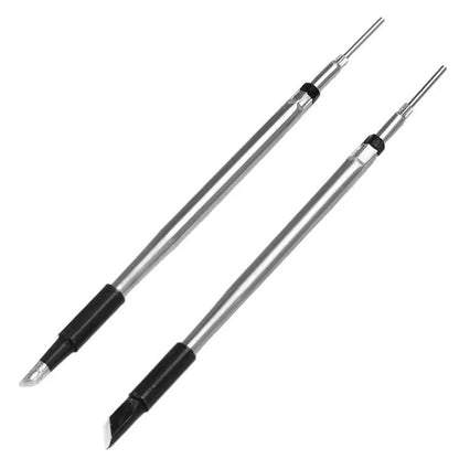 Жало для паяльника 2шт, 78мм / Тонке жало для точної пайки / Накінечники для паяльника / Набір жалів