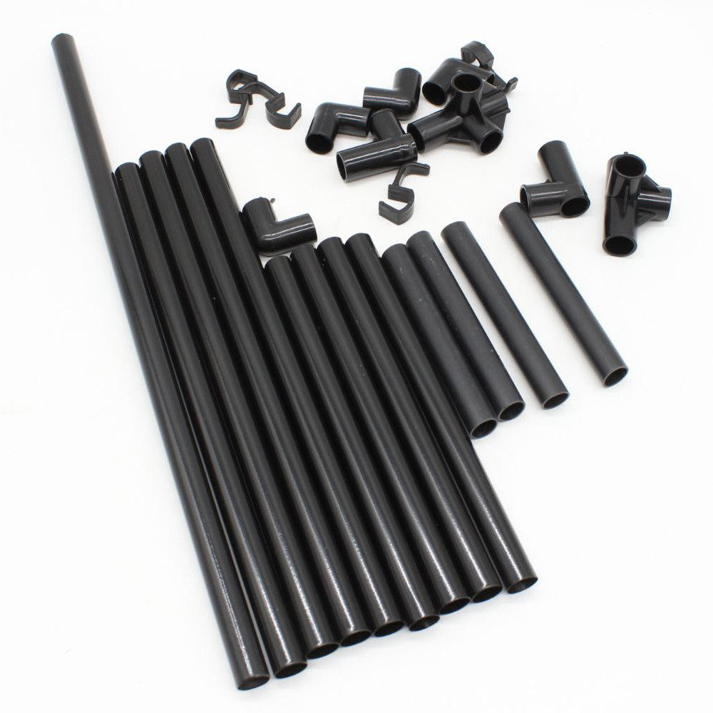 Підставка для мікрохвильової печі одноярусна 51х27х50.5см, Чорний / Поличка на кухню / Полочка для мікрохвильової печі