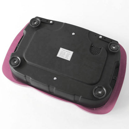 Платформа вібраційна для тренувань до 120кг + пульт, Рожевий / Віброплатформа для схуднення / Фітнес-платформа