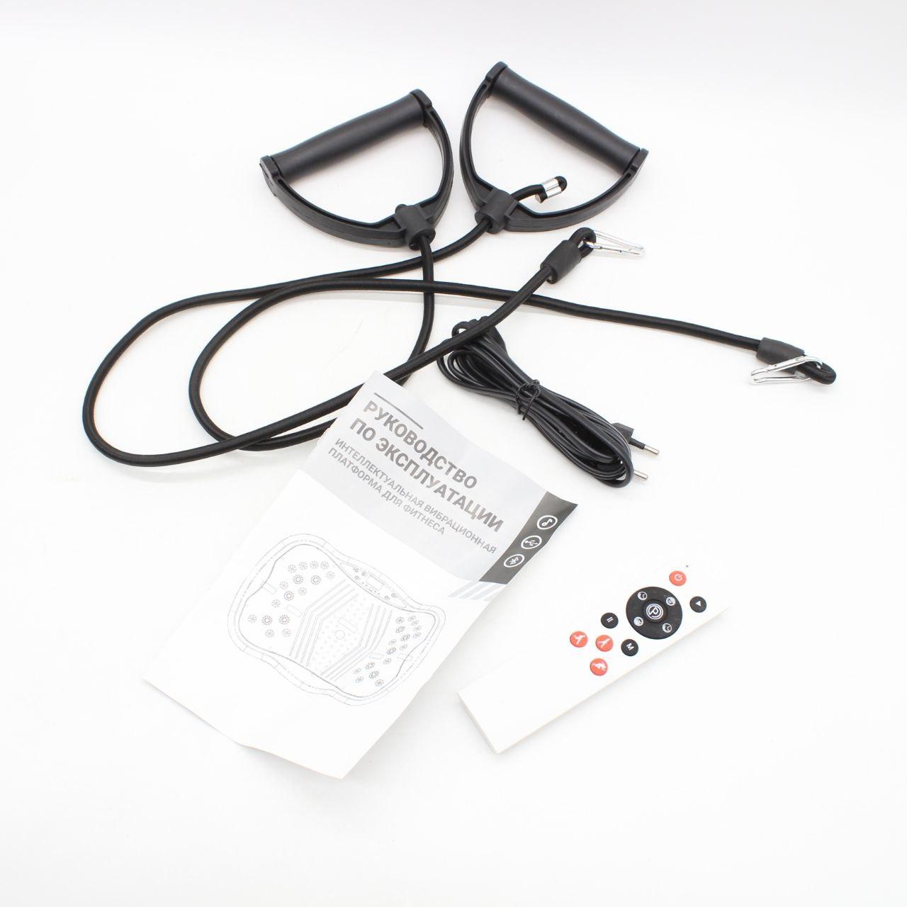 Платформа вібраційна для тренувань до 120кг + пульт, Рожевий / Віброплатформа для схуднення / Фітнес-платформа