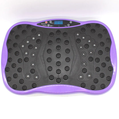 Платформа вібраційна для тренувань до 120кг +пульт, Фіолетова / Віброплатформа для схуднення / Фітнес-платформа