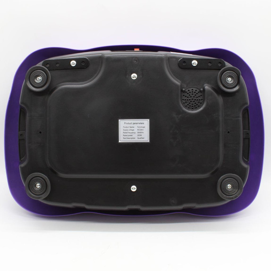 Платформа вібраційна для тренувань до 120кг +пульт, Фіолетова / Віброплатформа для схуднення / Фітнес-платформа