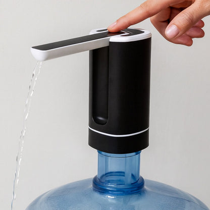 Електропомпа для води з живленням від USB, Чорний / Автоматичний дозатор води / Помпа диспенсер води / Помпа дозатор