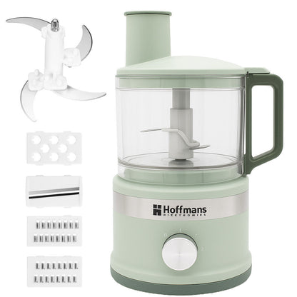Кухонний подрібнювач-овочерізка Hoffmans HM-2076, 2.5л, 1000Вт / Блендер електричний подрібнювач