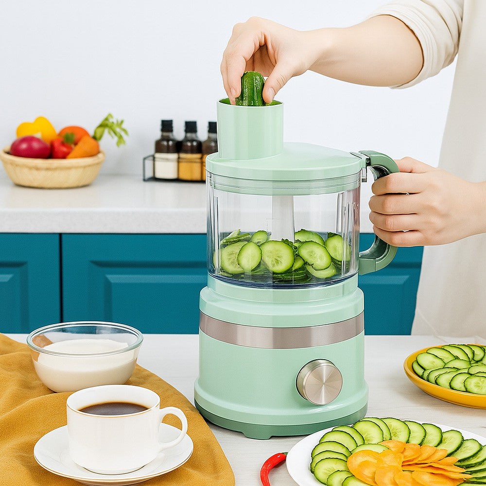 Кухонний подрібнювач-овочерізка Hoffmans HM-2076, 2.5л, 1000Вт / Блендер електричний подрібнювач