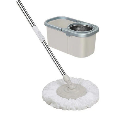 Швабра з автоматичним віджимом та відром / Швабра ледарка / Швабра з відром / Швабра ледарка з віджимом