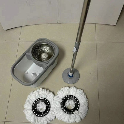 Швабра з автоматичним віджимом та відром / Швабра ледарка / Швабра з відром / Швабра ледарка з віджимом