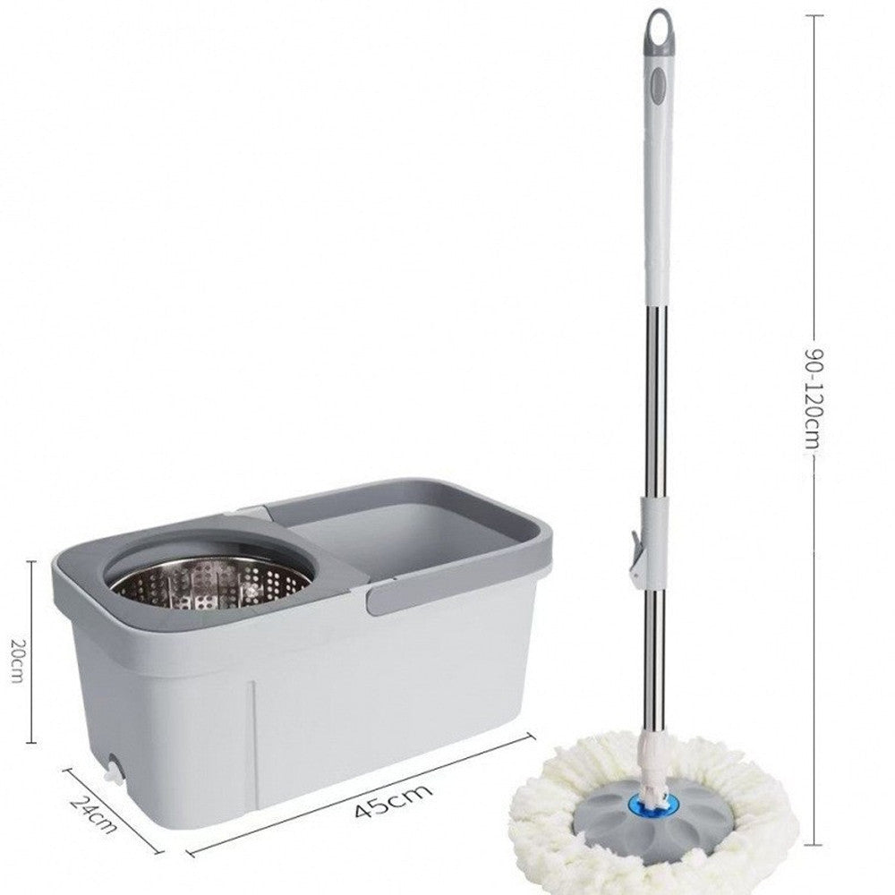 Швабра з автоматичним віджимом та відром / Швабра ледарка / Швабра з відром / Швабра ледарка з віджимом