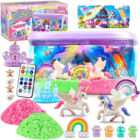 Дитячий міні-тераріум з підсвічуванням / Дитячий набір для творчості