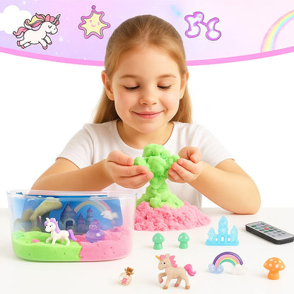 Дитячий міні-тераріум з підсвічуванням / Дитячий набір для творчості