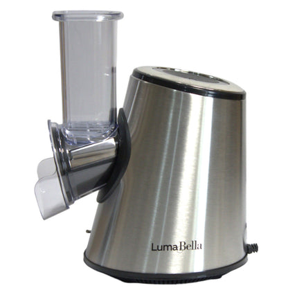 Електрична овочерізка + 5 насадок, LB-56012, 800Вт / Кухонний слайсер для овочів / Електротерка