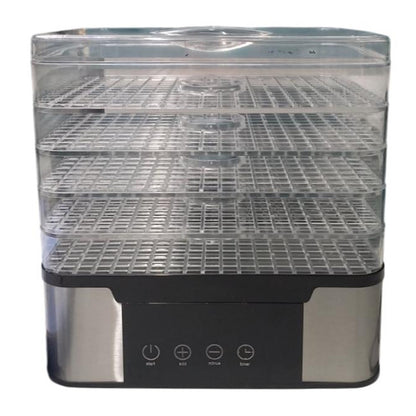 Сушарка для фруктів та овочів 5 ярусів Silver Love RB-912 / Дегідратор / Електросушарка для фруктів