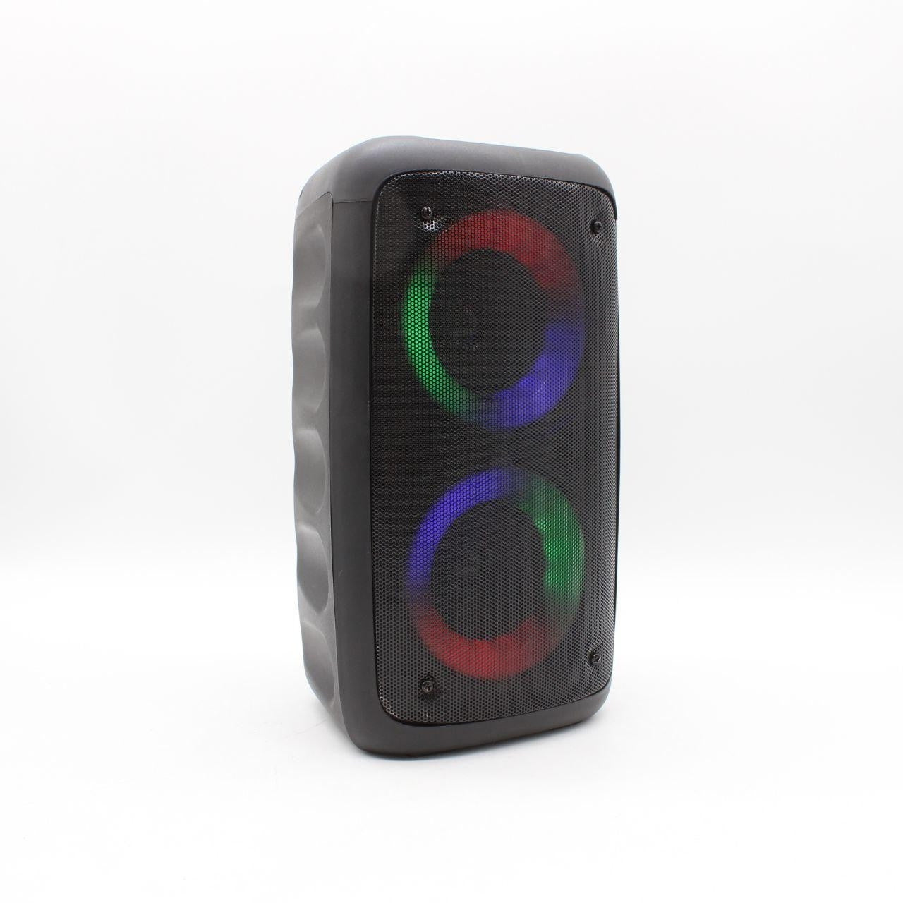 Бездротова Bluetooth колонка KTS-1265 / Блютуз колонка з LED-підсвічуванням / Караоке колонка