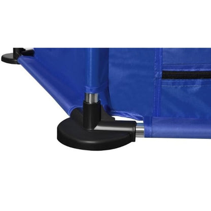 Дитячий манеж складаний з сіткою, Синій / Інтерактивний манеж для дітей / Манеж-ігровий майданчик