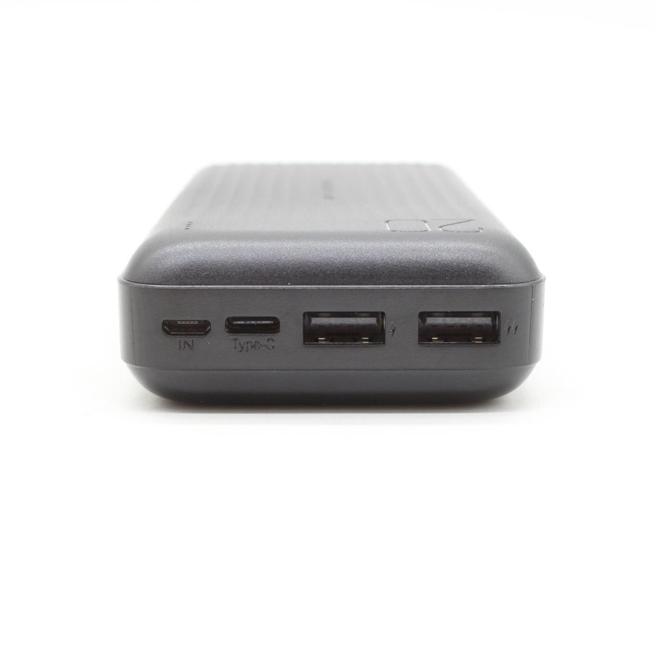 Універсальний зовнішній акумулятор XO PB302 20000mAh / Повербанк для телефону / PowerBank / Павербанк / УМБ