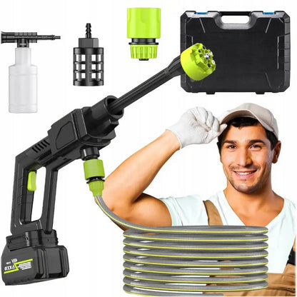 Бездротова мийка високого тиску 48V, MDHL 8100 / Міні мийка для авто / Пістолет для миття авто